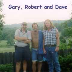From left to right: Gary Ashton, Robert Reynolds and Dave Hardin. Rob wearing his usual casual about the pool gear!